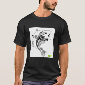 ー跳躍ー黒Tシャツ T SHIRT