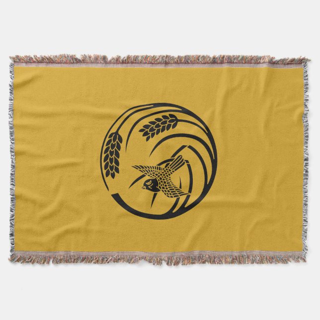 一 本 稲 の 丸 に 雀 FILT (Framsidan)