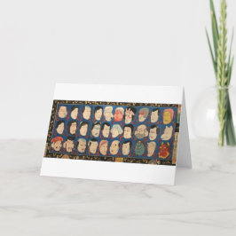 三十のお面 国芳 30 maskerar, Kuniyoshi, Ukiyo-e Kort