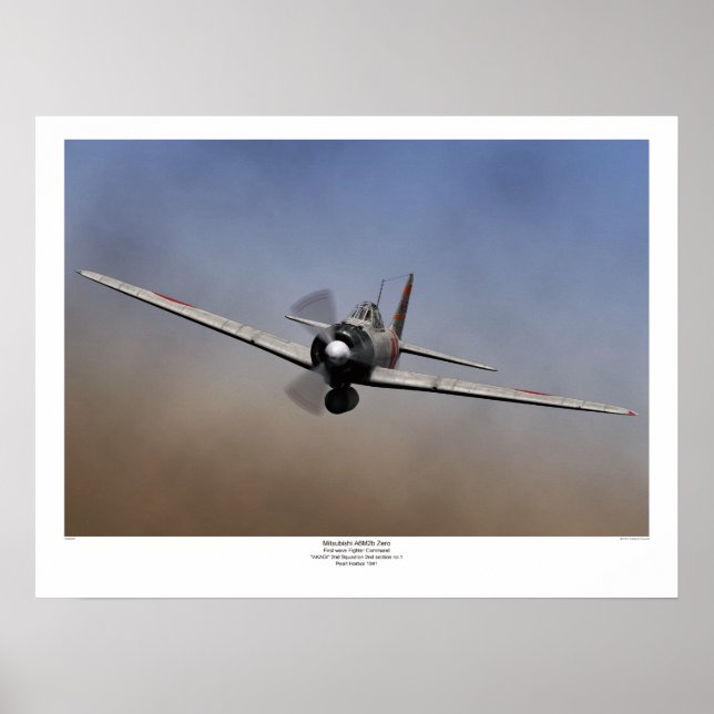 三菱零式艦上戦闘機 POSTER (Framsidan)