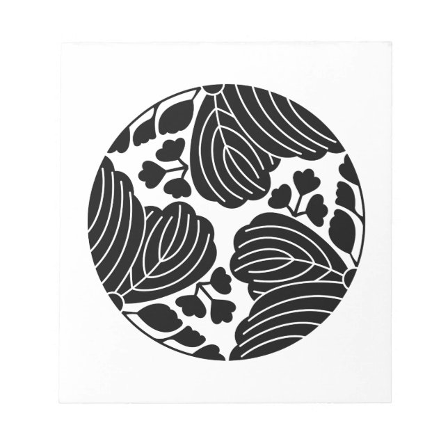 三 つ 割 り 五 三 桐 ANTECKNINGSBLOCK (Framsida)