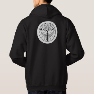 上 杉 謙 信 紋, Uesugi Kenshin KAMON, japansk familjekr Hoodie