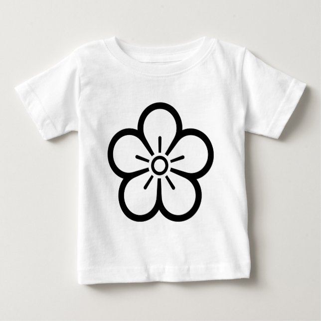 中陰梅の花 TEE SHIRT (Framsida)