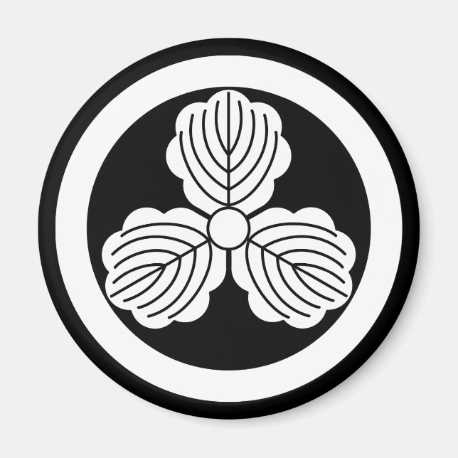 丸に三つ柏 MAGNET (Framsidan)