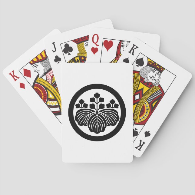 丸に五三桐 SPEL KORT (Baksidan)