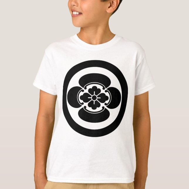 丸に木瓜 TEE (Framsida)