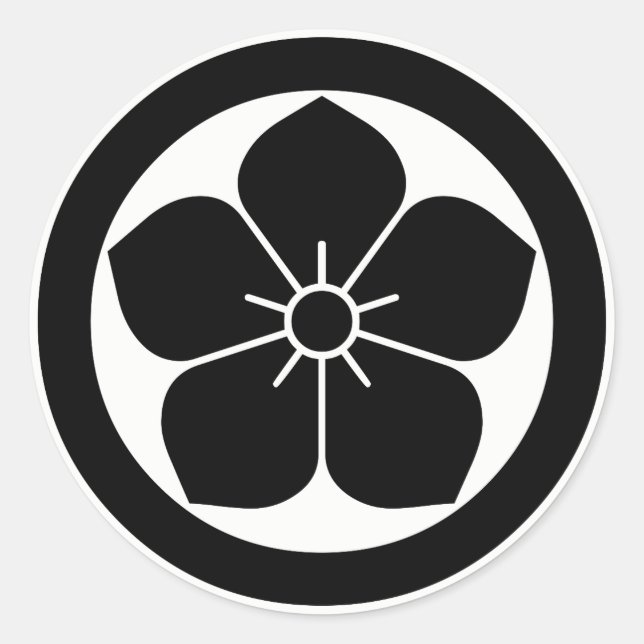 丸に桔梗 RUNT KLISTERMÄRKE (Framsida)