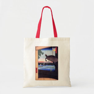 亀と富士山, 広重sköldpadda och Mount Fuji, Hiroshige, Tygkasse