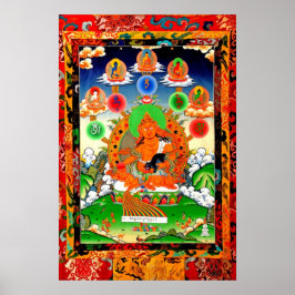 五 佛 與 黃 神LINEGE 5 BUDHA GULT JAMBHALA Poster