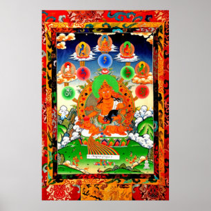 五 佛 與 黃 神LINEGE 5 BUDHA GULT JAMBHALA Poster