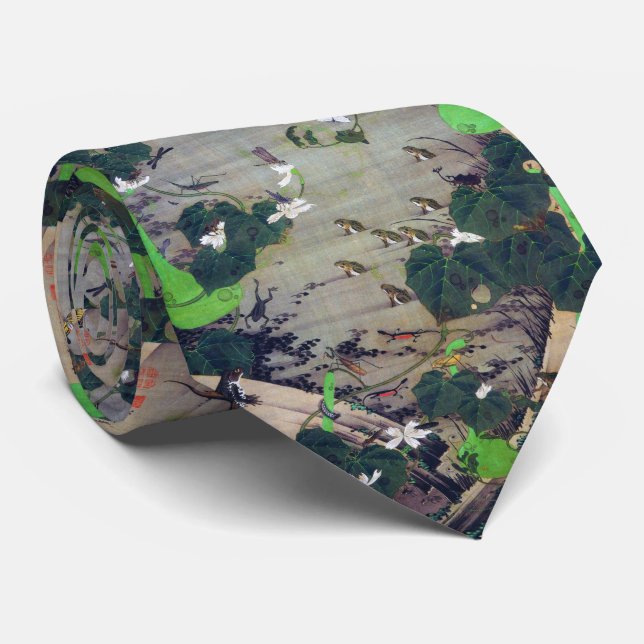 伊藤若冲、池辺群虫図 ネクタイ SLIPS (Rullad)