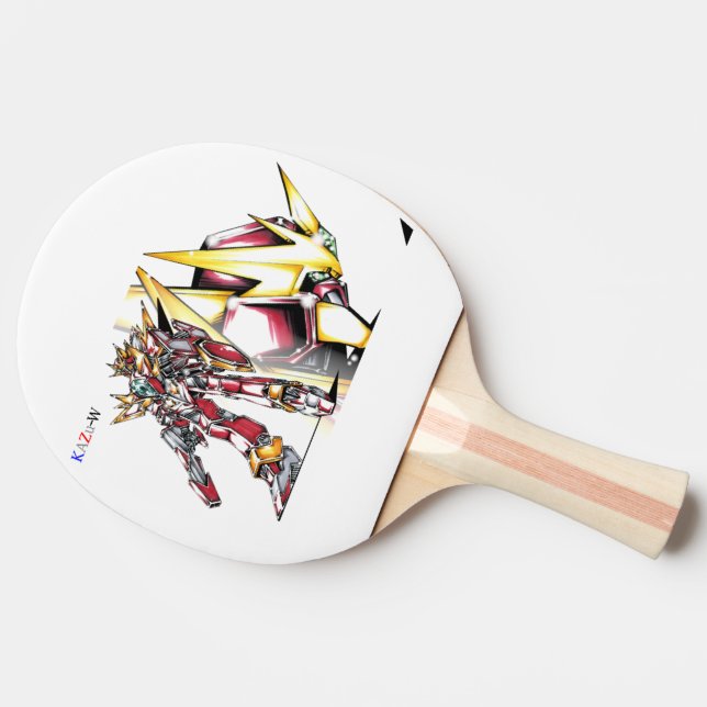 作品番号00008　「赤色英雄機甲巨人」 PINGISRACKET (Sidan)