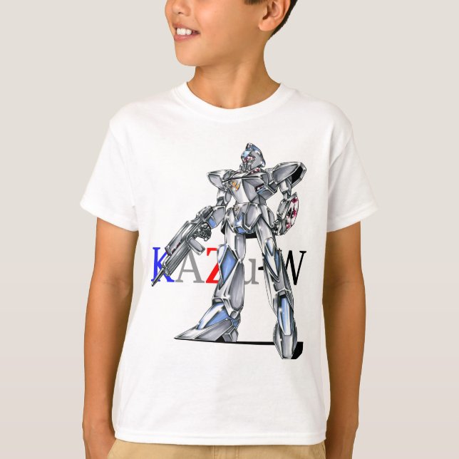 作品番号00011　「主力量産機」 T SHIRT (Framsida)