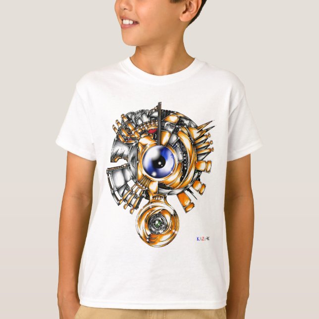 作品番号00017　「闇から点る希望の増幅装置」TypeA T Shirt (Framsida)