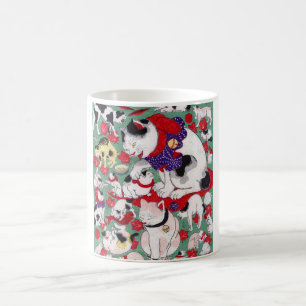 作 者 不 Katter, författare okänd Kaffemugg