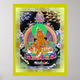 傳 承 黃 財 Lineage Gult Jambhala Poster