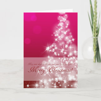 優雅でキラキラなクリスマスカード HELGKORT