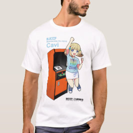 全日本テーブル筐体愛好会のキャビィちゃんとアップライト筐体（A） T SHIRT