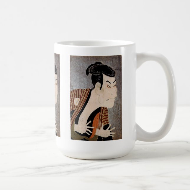 写楽、大首絵 KAFFEMUGG (Höger)