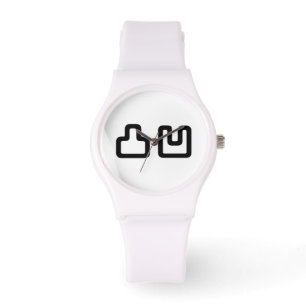 凸 凹 Dekoboko で こ ぼ こ Armbandsur