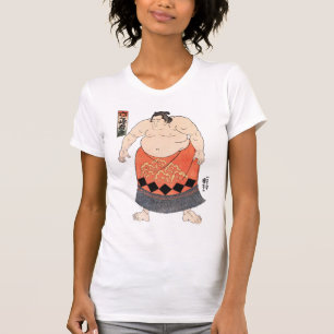 力 士, 国 Sumo Wrestler, Kuniyoshi, Ukiyo-e Tee