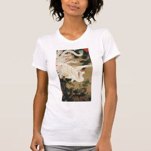 動 植 絵(25)老 松 白 budgivningsår, budgivningsbudpris t shirt