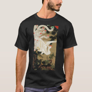 動 植 絵(25)老 松 白 budgivningsår, budgivningsbudpris tee