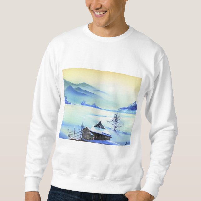 北国の朝 LÅNG ÄRMAD TRÖJA (Framsida)