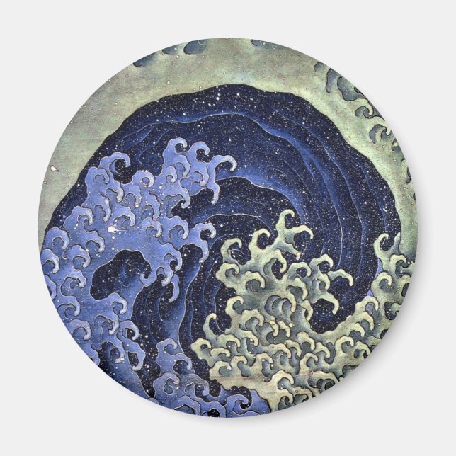 北 斎 波, 北 斎 Hokusai Wave, Hokusai Magnet (Framsidan)