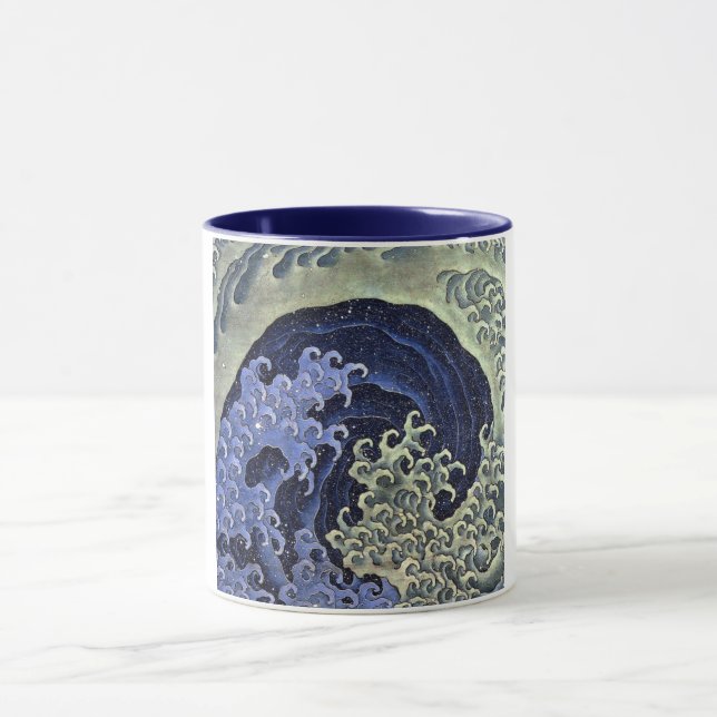 北 斎 波, 北 斎 Hokusai Wave, Hokusai Mugg (Center)