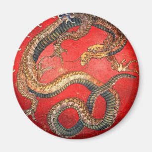 北 斎 龍, 北 斎 Hokusai Dragon, Hokusai Magnet