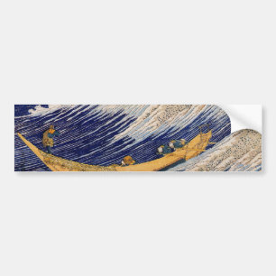 千 絵 の 海 総 州 bud, anbud bud Ocean Vågar, Hokusai Bildekal
