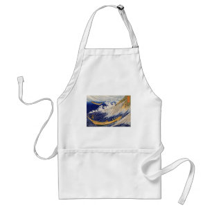 千 絵 の 海 総 州 bud, anbud bud Ocean Vågar, Hokusai Förkläde