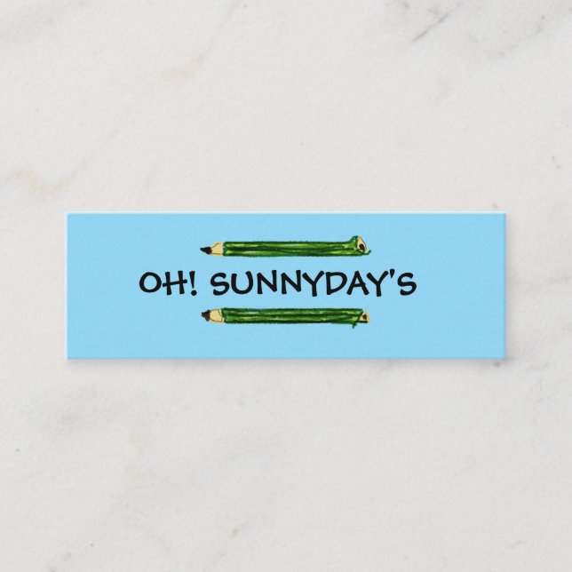 名刺 MINI VISITKORT (Framsida)