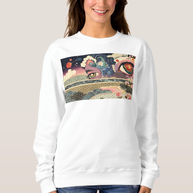 和柄アート T SHIRT (Framsida)