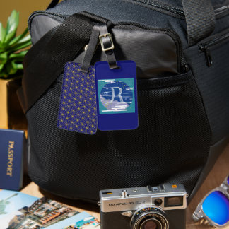 和柄イニシャル [R]　流水 BAGAGEBRICKA