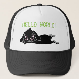 垂れ耳黒兎 TRUCKERKEPS