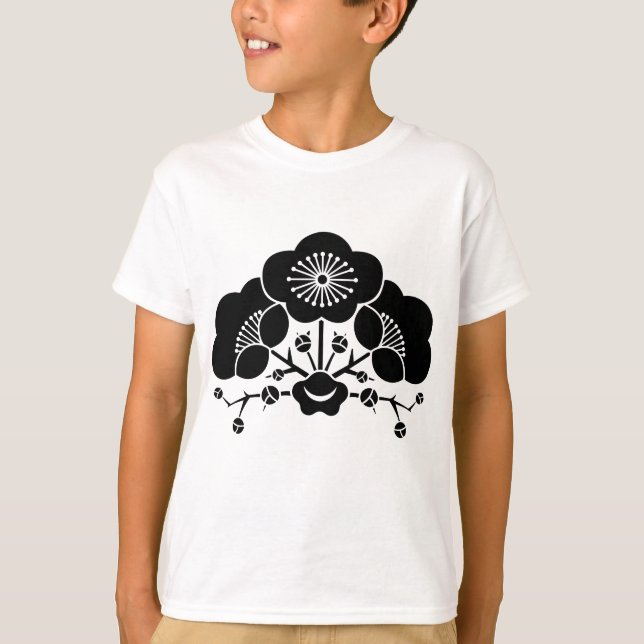 変わり花梅 T-SHIRT (Framsida)