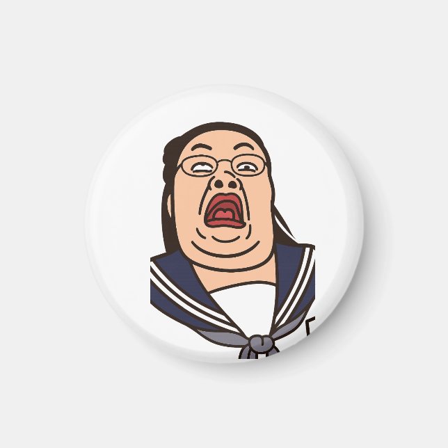 変顔している女子高生 MAGNET (Framsidan)