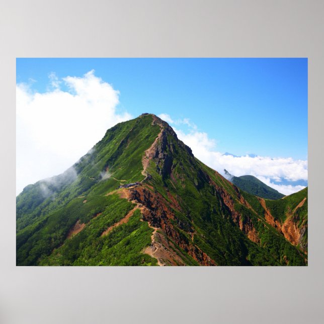 夏の八ヶ岳 POSTER (Framsidan)