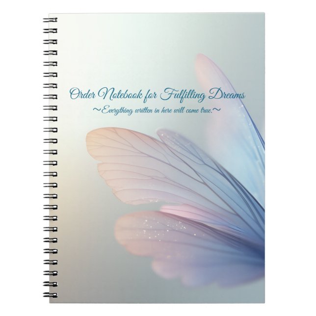 夢を叶える ANTECKNINGSBOK (Framsidan)