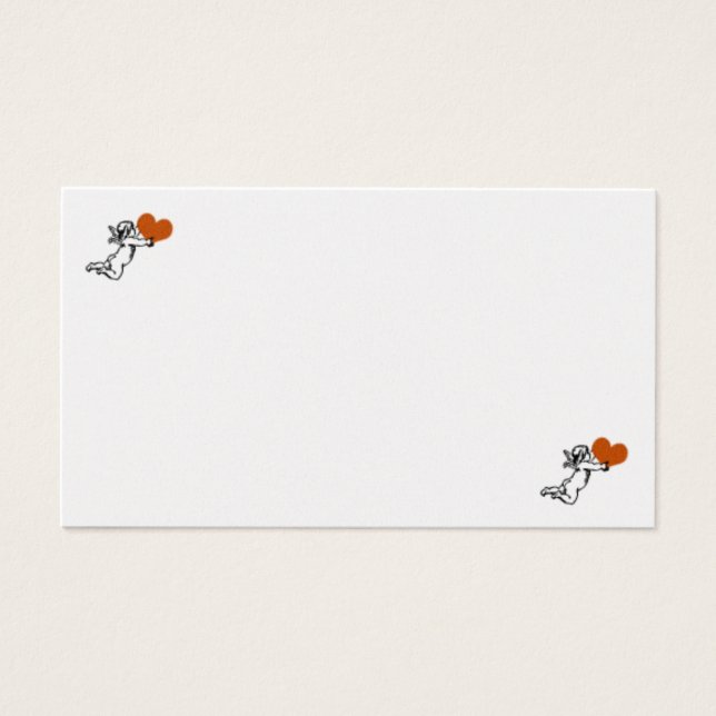 天使のハート　名刺 VISITKORT (Framsidan)