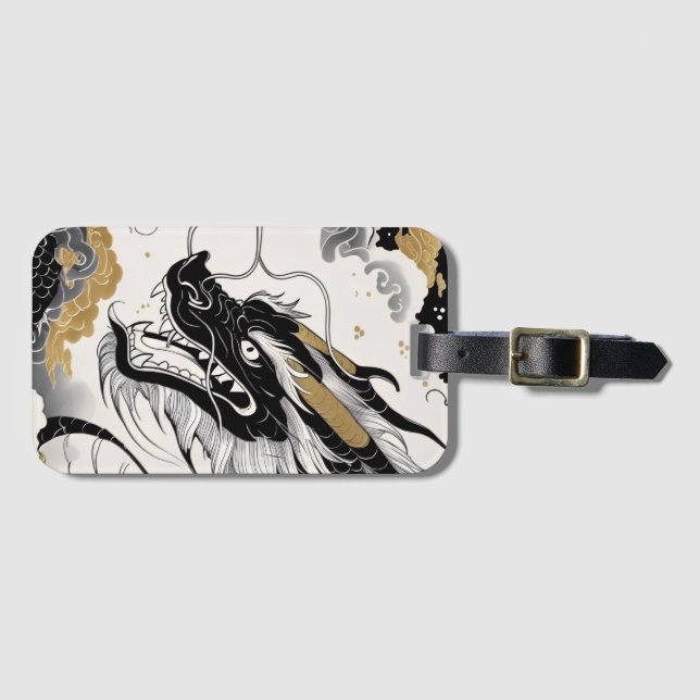 天龍昇騰　Tenryu Shoten Bagagebricka (Framsida horisontal)