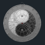 太極図 DARTTAVLA<br><div class="desc">幾何学模様の太極図のダーツボードです。</div>