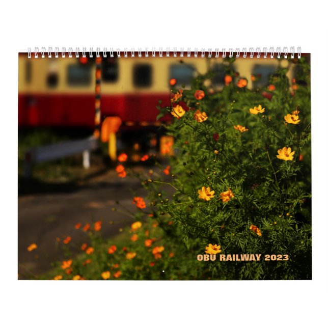奥武鉄道カレンダー2023 KALENDER (Omslag)
