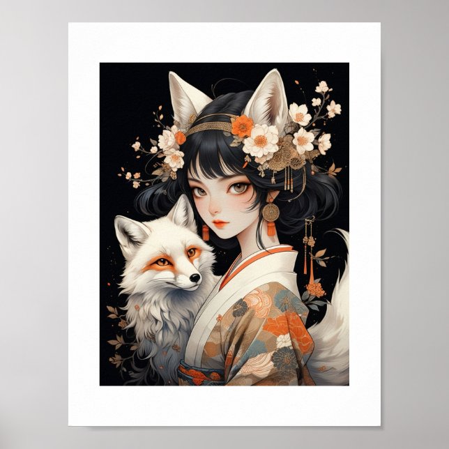 妖狐［japanese fox monsters］001 poster (Framsidan)