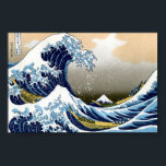 富 嶽 三 十 景 Fugaku Sanjūroku-kei Poster<br><div class="desc">Katsushika Hokusai (葛 飾 斎, 31 oktober, 1760 - 10 maj, 1849) var en japansk konstnär, ukiyo-e-målare och tryckare av Edo-perioden. Han påverkades av målare som Sesshu och andra stilar av kinesisk målning. Född i Edo (nu Tokyo), Hokusai är bäst känd som författare till träblockets tryckserie 36 vyer av Mount...</div>