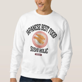 寿司えび(ビンテージ風) LÅNG ÄRMAD TRÖJA