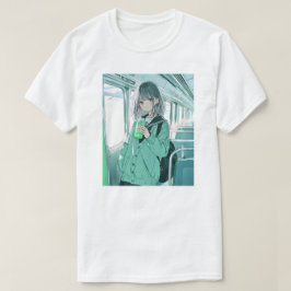寿司娘JK・帰宅の楽しみメロンソーダT GenerativeAI T Shirt