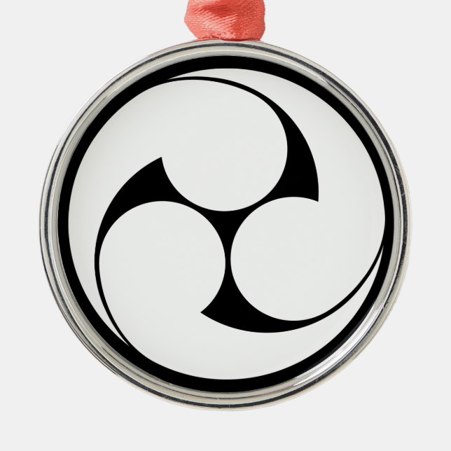 左 三 つ 巴(地 抜 き) JULGRANSPRYDNAD METALL (Framsidan)